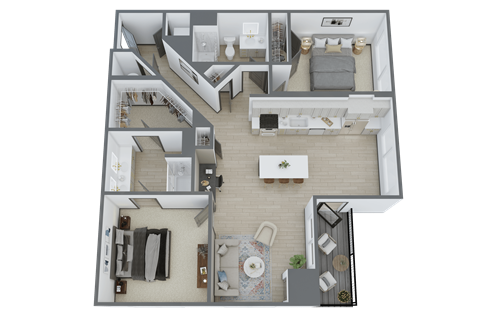 4450 Fox Valley Center Drive Studio-2 Beds Apartment for Rent - Photo Gallery 36